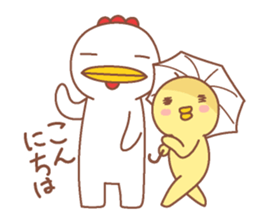 Miss.Chick & Mr.Chicken EP2 sticker #11857423