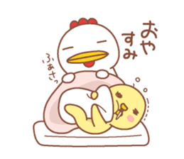 Miss.Chick & Mr.Chicken EP2 sticker #11857425