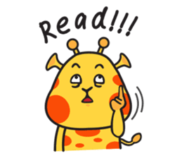 Happy Raffe Fatty sticker #11857551