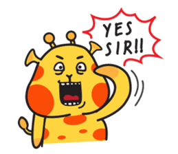 Happy Raffe Fatty sticker #11857555