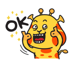 Happy Raffe Fatty sticker #11857556