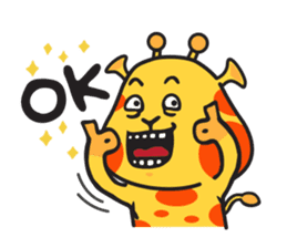 Happy Raffe Fatty sticker #11857556