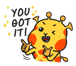 Happy Raffe Fatty sticker #11857559