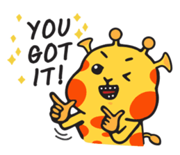 Happy Raffe Fatty sticker #11857559