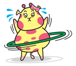 Happy Raffe Fatty sticker #11857570