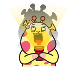 Happy Raffe Fatty sticker #11857582