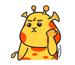 Happy Raffe Fatty sticker #11857583