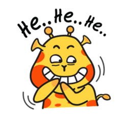Happy Raffe Fatty sticker #11857585