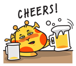 Happy Raffe Fatty sticker #11857586
