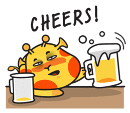 Happy Raffe Fatty sticker #11857586