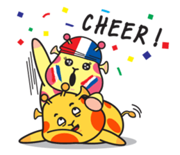 Happy Raffe Fatty sticker #11857589