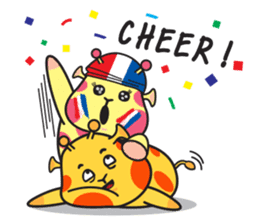 Happy Raffe Fatty sticker #11857589