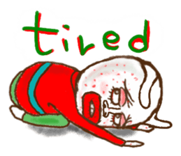 TO live with the dog phone(English) sticker #11857713