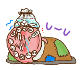 TO live with the dog phone(English) sticker #11857725