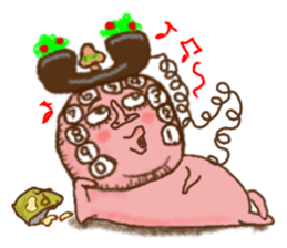 TO live with the dog phone(English) sticker #11857731