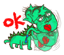 TO live with the dog phone(English) sticker #11857746