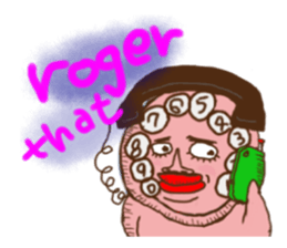 TO live with the dog phone(English) sticker #11857747