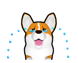 Moving ! Kogio of Corgi! sticker #11857762