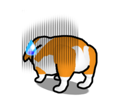 Moving ! Kogio of Corgi! sticker #11857764