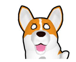 Moving ! Kogio of Corgi! sticker #11857765