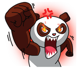 Mocha the Brown Panda sticker #11857854