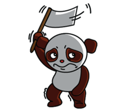 Mocha the Brown Panda sticker #11857859