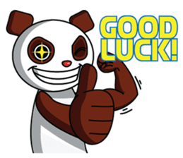 Mocha the Brown Panda sticker #11857860