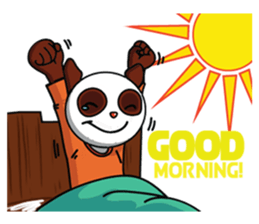 Mocha the Brown Panda sticker #11857861