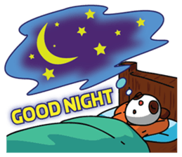 Mocha the Brown Panda sticker #11857862