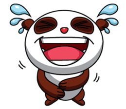 Mocha the Brown Panda sticker #11857872