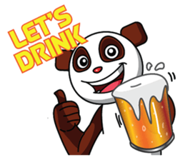 Mocha the Brown Panda sticker #11857874