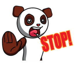 Mocha the Brown Panda sticker #11857887