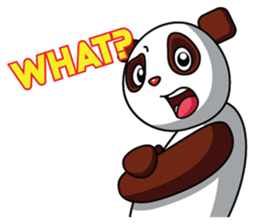 Mocha the Brown Panda sticker #11857890