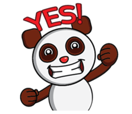 Mocha the Brown Panda sticker #11857891