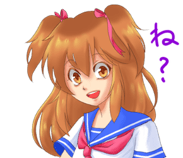 YandereGirl Sticker2 sticker #11857923