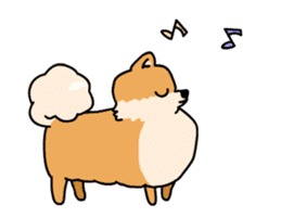 Cute Pomeranian Animation sticker #11857946