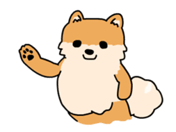 Cute Pomeranian Animation sticker #11857950