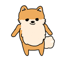 Cute Pomeranian Animation sticker #11857955