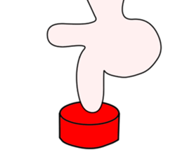 He is junior high scool student. sticker #11858378