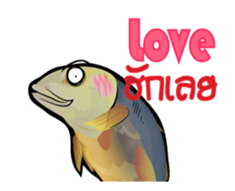 Cartoon Isan Animated v.Fried Tuna sticker #11859026