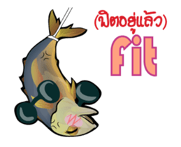 Cartoon Isan Animated v.Fried Tuna sticker #11859030