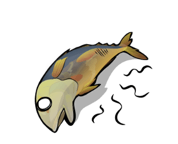 Cartoon Isan Animated v.Fried Tuna sticker #11859042