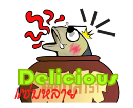 Cartoon Isan Animated v.Fried Tuna sticker #11859045