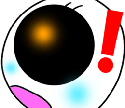 Daily Miya of ghost character sticker #11859262