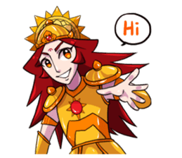 Little warrior : the EPIC 2 sticker #11859270