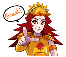 Little warrior : the EPIC 2 sticker #11859274