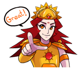 Little warrior : the EPIC 2 sticker #11859274