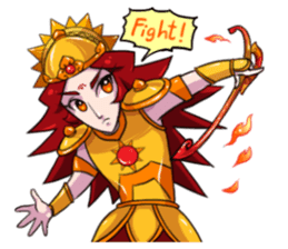 Little warrior : the EPIC 2 sticker #11859277