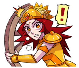 Little warrior : the EPIC 2 sticker #11859278