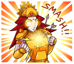 Little warrior : the EPIC 2 sticker #11859279